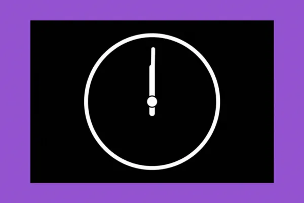 Clock spinning.