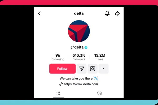 Delta Air Lines on TikTok