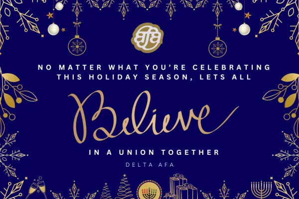 Believe in a Union card