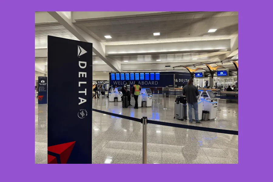 Atlanta Airport, Delta Check-In