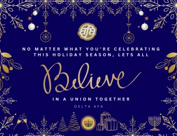 Believe in a Union card